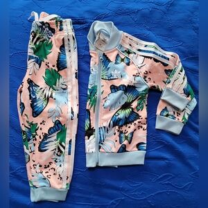 Adidas Originals Her Studio London Butterfly Print SST Set.
